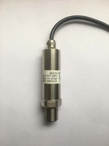 PCP-SD02金剛石六面頂設備用高壓壓力變送器