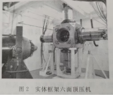 【每日科普】國外六面頂壓機的主要結(jié)構(gòu)——實體框架六面頂結(jié)構(gòu)